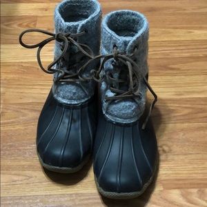 Steve Madden duck boots